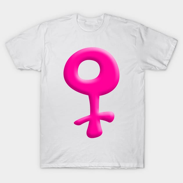 Girl T-Shirt by Cardvibes